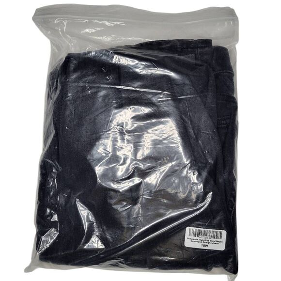 NWT Judy Blue 18W Susannah High Rise Rigid Magic 90s Distressed Straight Jeans - Picture 5 of 8